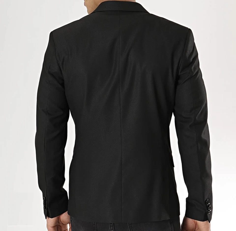 VESTE BLAZER CELIO NOIRE POUR HOMME TAILLE 46 - Photo 4/4