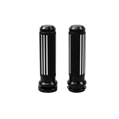 Black Throttle By Wire Handlebar Hand Grips for Harley Touring FLHR FLHX FLTRX 