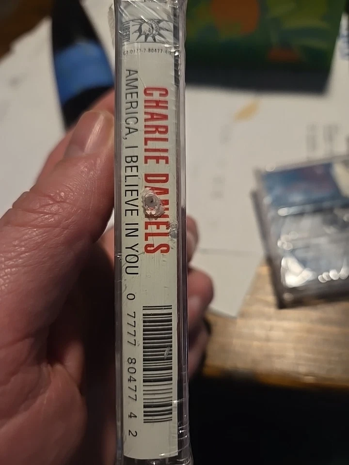Charlie Daniels America I Believe In You Vtg Cassette Tape Factory Sealed - Image 2 of 3