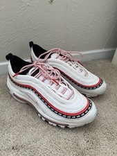 Nike Airmax 97 white, black, bright red
