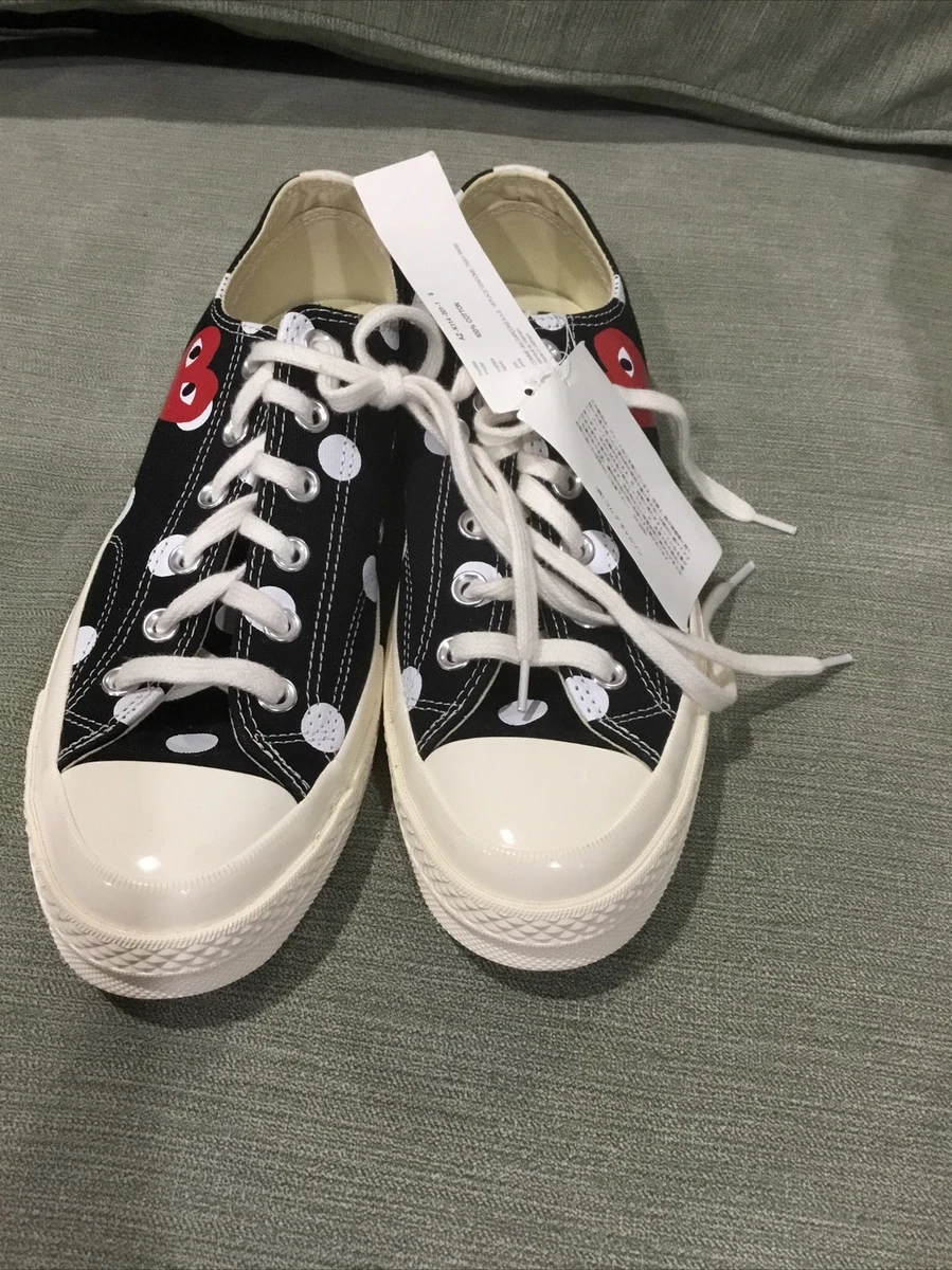 termometer Tempel Ocean Converse 70 Comme Des Garcons Play Polka Dot Low Black Mens Size 10 157248C  | eBay