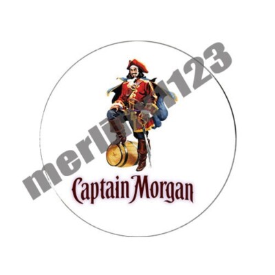 Captain Morgan Rum Golfball Marker Mit Premium Switchblade Divot