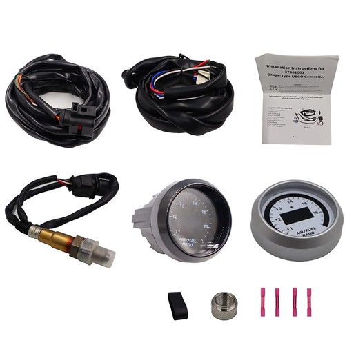 Wideband O2 Air Fuel Ratio Gauge Kit LSU 4.9 Oxygen Sensor 15 In Wire 4.3 Cm Decal For AEM From Intake Manifold - Price 436.64 - Foto 4