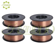 4 × 10-lbs ER70S-6 0.035" (0.9mm) Mild Steel MIG Welding Wire Roll