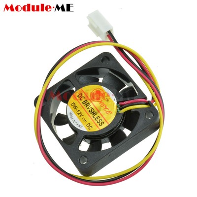 2 STCK. 3 Pin 4cm Computer CPU Kühler Kühlung Lüfter PC 4cm 40x40x10mm DC 12V