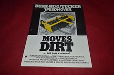 Bush Hog Tucker Speedmover Dealers Brochure YABE10 