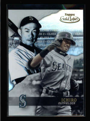 ICHIRO 2020 TOPPS GOLD LABEL #85 CLASS 3 SP AZ9373 | eBay