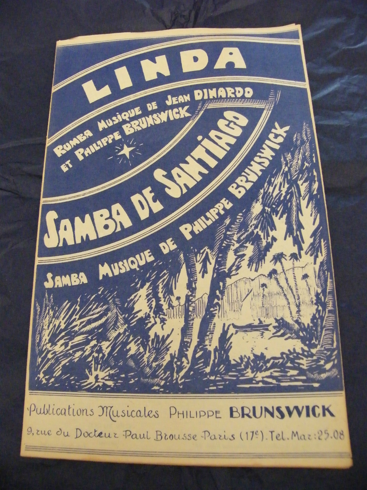 Linda Brunswick Samba de Santiago Sheet Music for Accordion