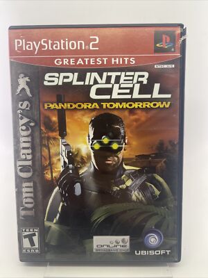 Tom Clancy's Splinter Cell: Pandora Tomorrow (Sony PlayStation 2 PS2, 2004) CIB