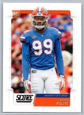 2019 Score - Rookies #372 Jachai Polite (RC)