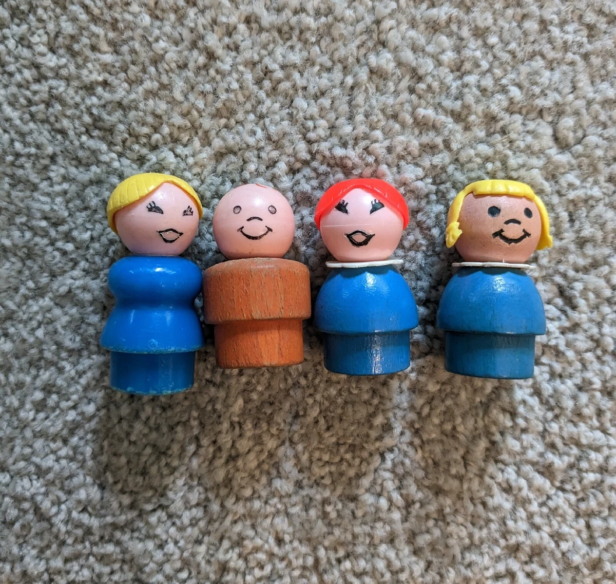 Wooden fisher cheap price figures