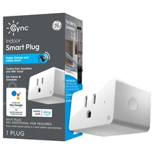 GE CYNC Indoor Smart Plug - Alexa/Google Assistant Compatible