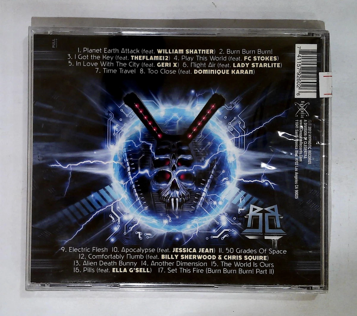Blackburner – Planet Earth Attack CLP 9260-2 US CD, Album SEALED | eBay