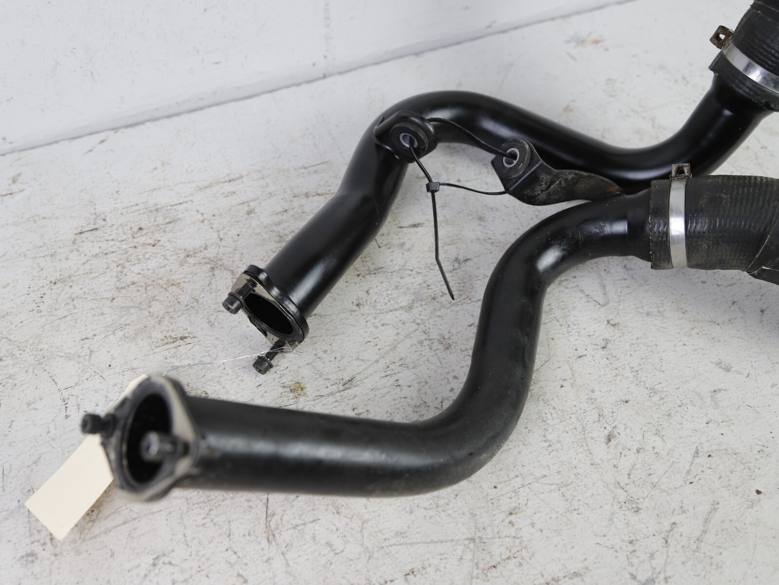 14-17 MASERATI GHIBLI LEFT RIGHT TURBOCHARGER INTERCOOLER HOSE PIPE OEM 52K