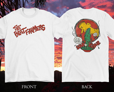 90's The Beat Farmers Concert Shirt 2 SIDES White Unisex S-4XL 1K0197