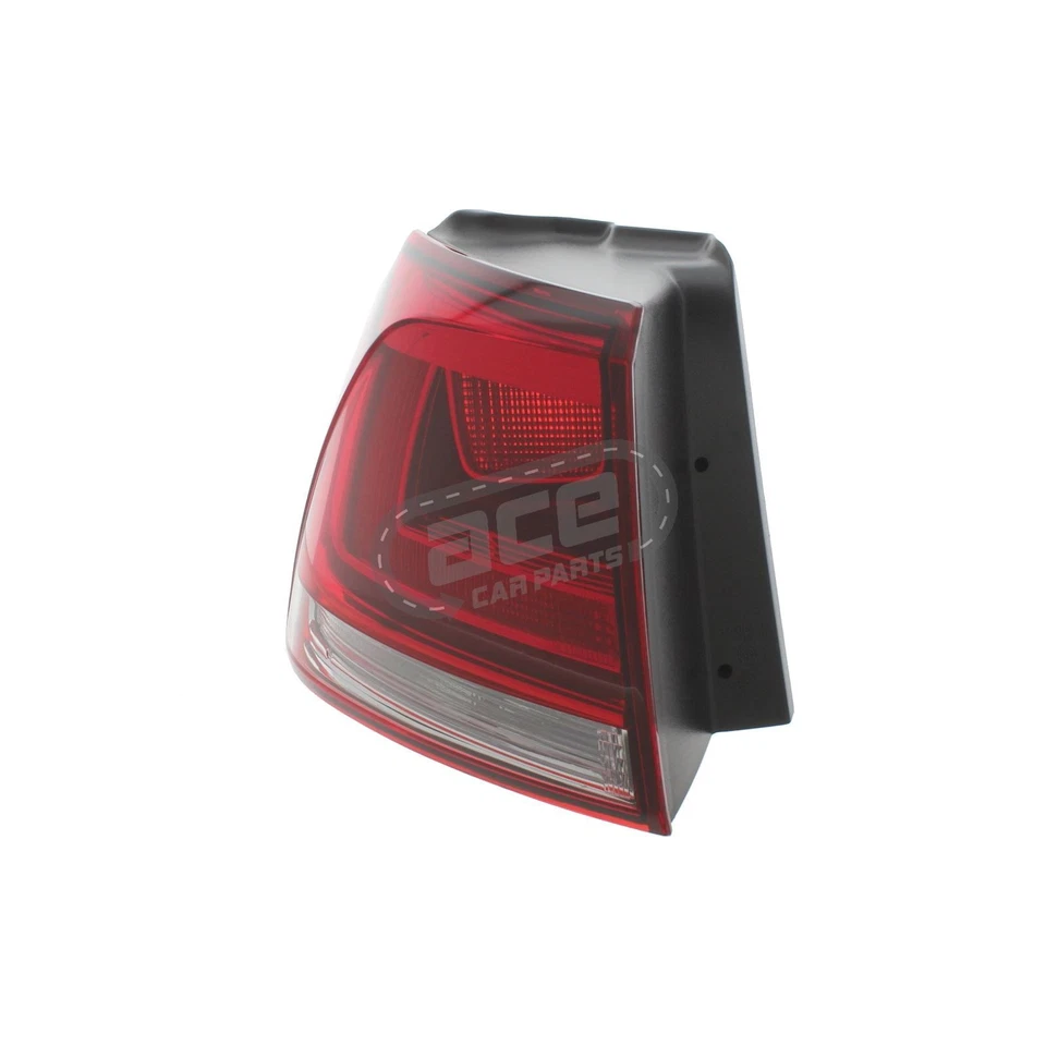 VW Golf Sport Mk7 2012-2017 lanterna traseira traseira lente traseira passageiro externo esquerdo - Imagem 4 de 4