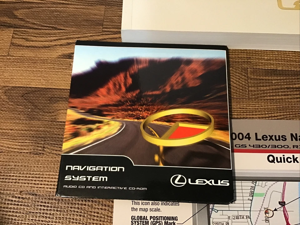 2004 Lexus GX 470 GX470 owners manual & portfolio With Navigation CD - Image 2 of 4