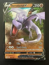 Aerodactyl V 092/196 Lost Origin Ultra Rare Pokémon TCG 