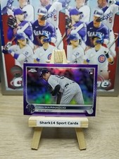 2022 Topps Chrome Update Baseball Ron Marinaccio Purple Refractor RC #USC164