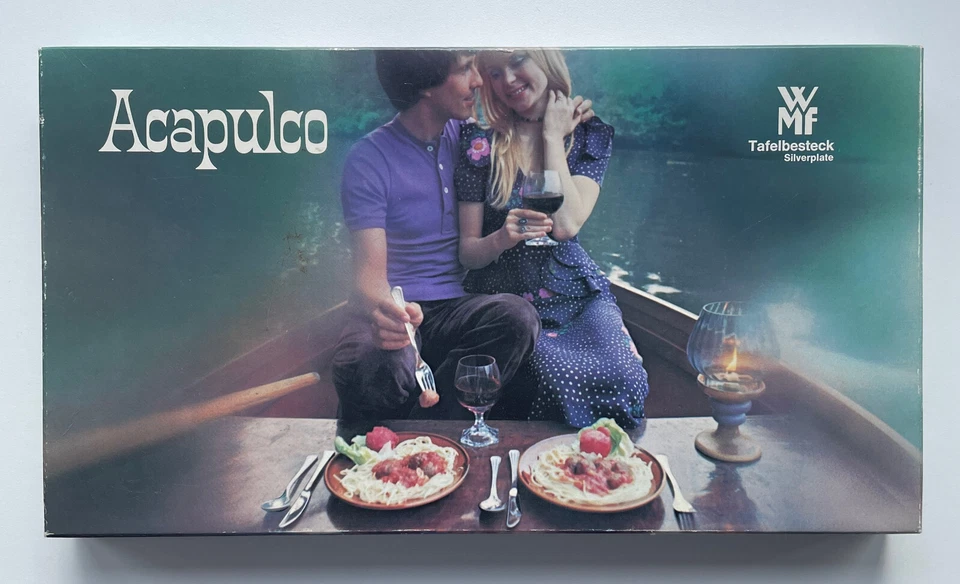 WMF Tafel Besteck ACAPULCO 90er Silber 30 Teile für 6 Personen im Originalkarton - Bild 4 von 4