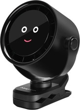 Rechargeable Clip On Fan 4000mAh Portable Quiet Cooling Fan Baby Stroller Desk