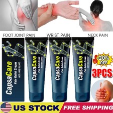 5PCS New CapsaCare Neuropathy Massage Cream   Soothing Nerve Pain Relief 100g US