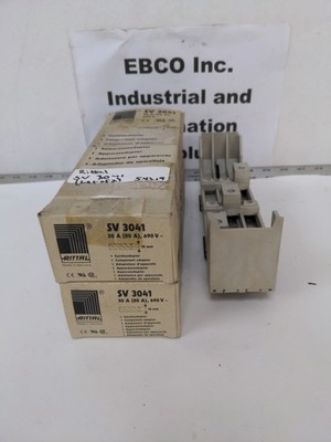 RITTAL SV 3041 50A 690V DEVICE ADAPTER, LOT OF 2