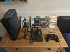 Xbox 360 120GB Console Bundle W/4 Games 