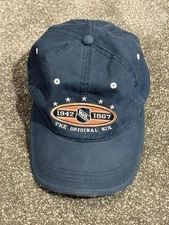Rare Old Time Sports NHL Original Six Fitted Hat Cap L/XL Retro Vintage Black