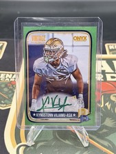 2024 Onyx Vintage - Autographs Kyngstonn Viliamu-Asa - Jersey Match /50 #VAKYVI