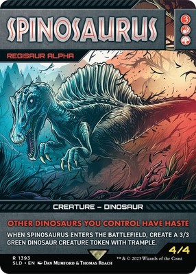 Spinosaurus - Regisaur Alpha 1393 - Secret Lair Drop Series [SLD] - NM EN