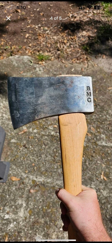 Hacha de división personalizada Duluth con funda de cuero Foto 4 de 4