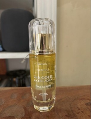 Serenity Firming  24K Gold & Collagen  Face Serum 60ml,  Made In Korea (2 Packs)