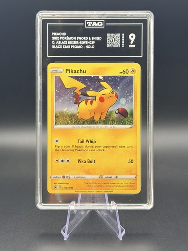 Pikachu graded TAG 9 for sale on eBay