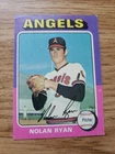 1975 TOPPS NOLAN RYAN HOF CARD #500 CALIFORNIA ANGELS