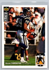 1994 Upper Deck Collector's Choice Darren Carrington #108 San Diego Chargers