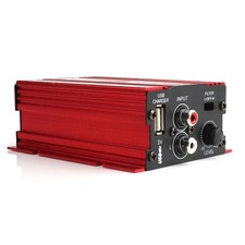 Car 12V 500W 2 Channels for MINI Hi-Fi Stereo Audio Amp Subwoofer High Quality