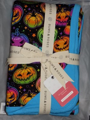 BUMS & ROSES GLOW HARD OR GLOW HOME BUM BUM BLANKET 50'' X 50'' NEW