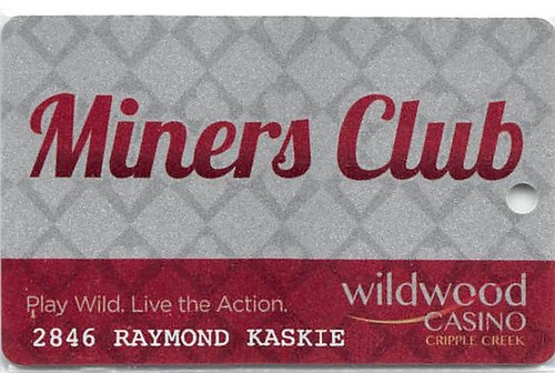 Wildwood Casino - Cripple Creek, CO - 4th Issue Slot Card, (c)2013