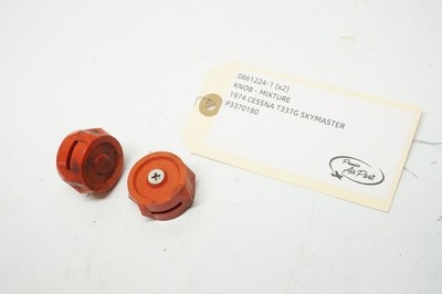 Cessna T337G SkyMaster Mixture Knob Set (2), P/N: 0861224-1