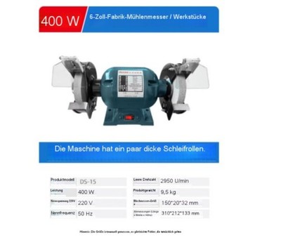 Schleifscheibenmaschine Schleifscheibenmaschine Messerschärfer Schleifmaschine