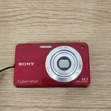 Sony DSC-W560 14.1MP 4x Optical Zoom CCD Vintage Digital Camera 85 -90 new s7