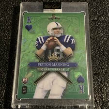 2024 Wild Card 5 Card Draw Stacked Deck Peyton Manning and Nico Iamaleava 1/1