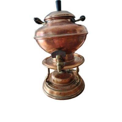 Vintage Jos. Heinrichs Paris New York Copper Coffee Tea Urn Pat. APR23 1907