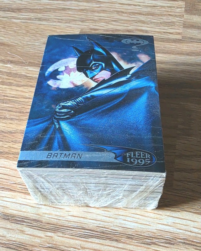 Complete or partial sets of Batman cards - Batman Cards