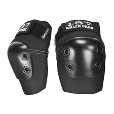 187 Killer Pads Slim Elbow Pad for Skate and Skateboarding Medium Black