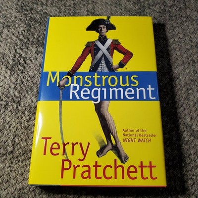 Monstrous Regiment Terry Pratchett 2003 First Edition Discworld Fantasy