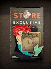 Disney Legends Plaques TWDCS Series 1 The Little Mermaid Ariel Mystery Pin