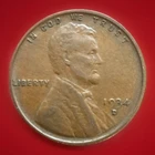 1934-D Lincoln Cent AU Condition FREE SHIPPING! 427