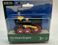 Brio World Wooden Train Old Steam Engine 33617 - 3.5 in Long